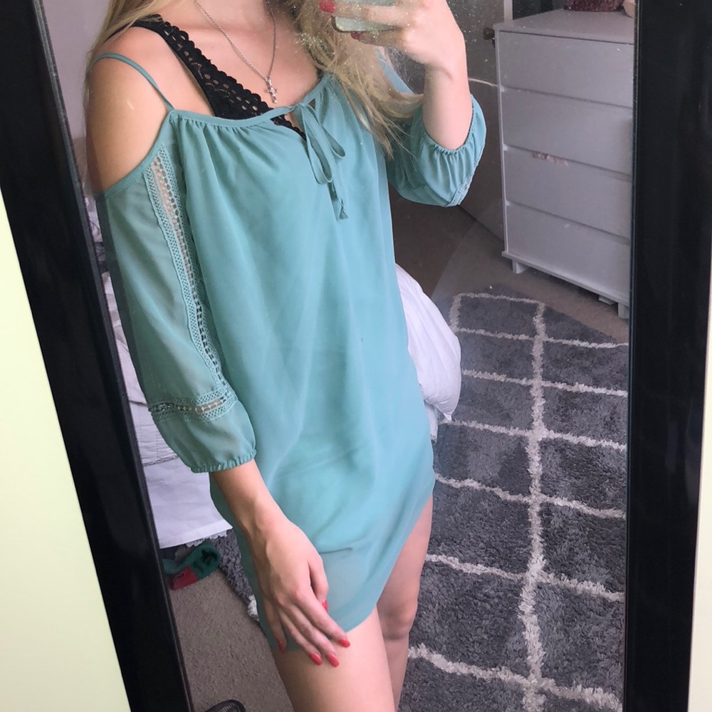 Greenish Dress